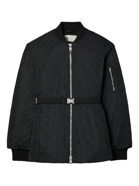  Tory Burch T-monogram Zip Jacket - Black 