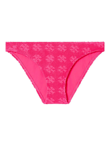  Tory Burch Terry-cloth Bikini Bottoms - Pink 