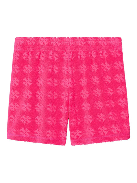  Tory Burch Terry Jacquard Shorts - Pink 