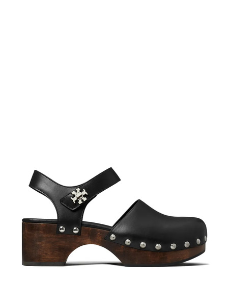  Tory Burch Turnlock Clogs - Black 