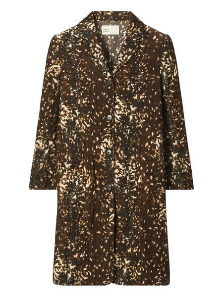  Tory Burch Velvet Coat - Brown 
