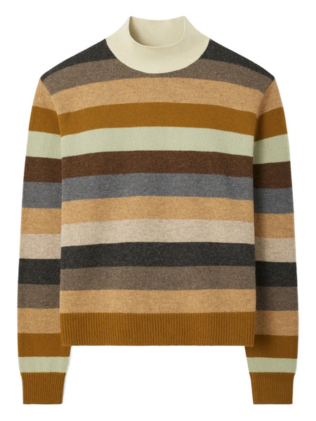  Tory Burch Wool Turtleneck Sweater - Brown 
