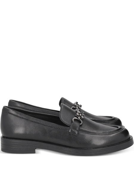  Tosca Blu Chain-trim Loafers - Black 