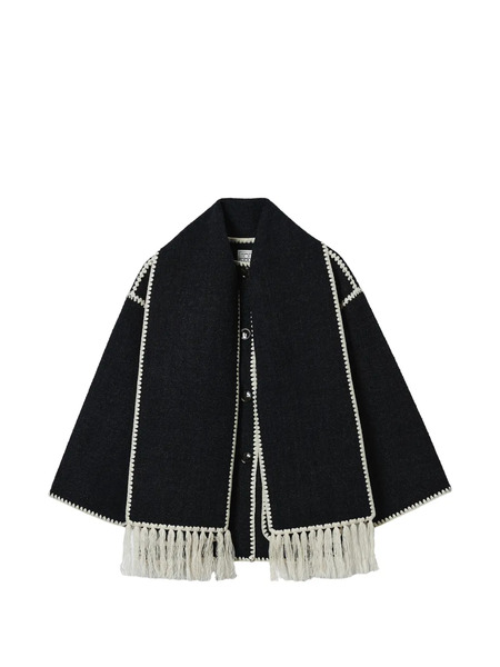  Toteme Attached-scarf Jacket - Black 