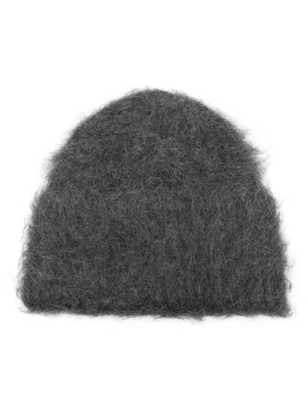  Toteme Brushed Beanie - Grey 