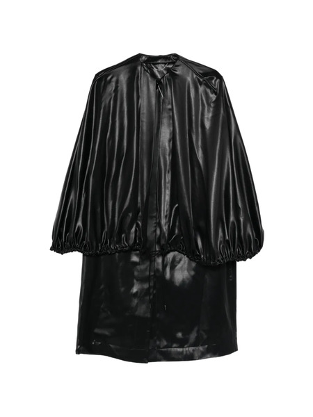  Toteme Detachable-cape Coat - Black 