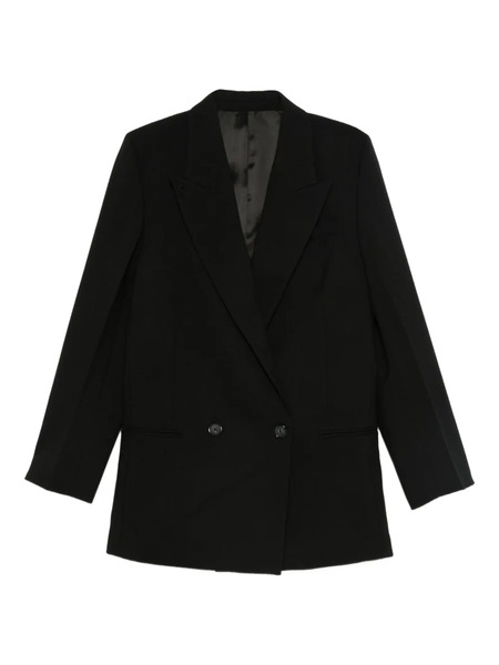  Toteme Double-breasted Shield Blazer - Black 