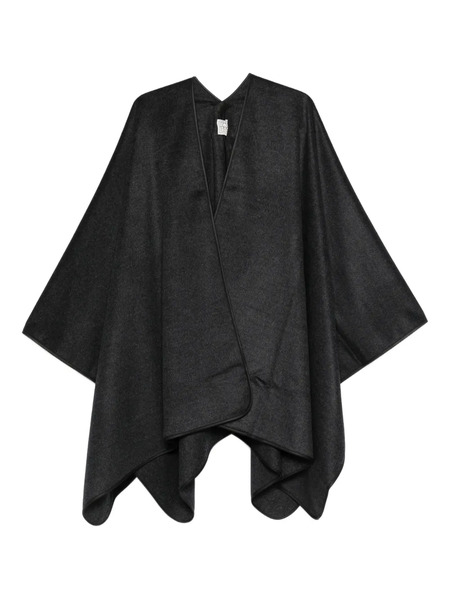 Toteme Flannel Piped Cape - Grey 