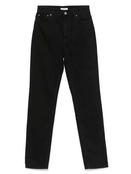 Toteme Logo-patch Jeans - Black 