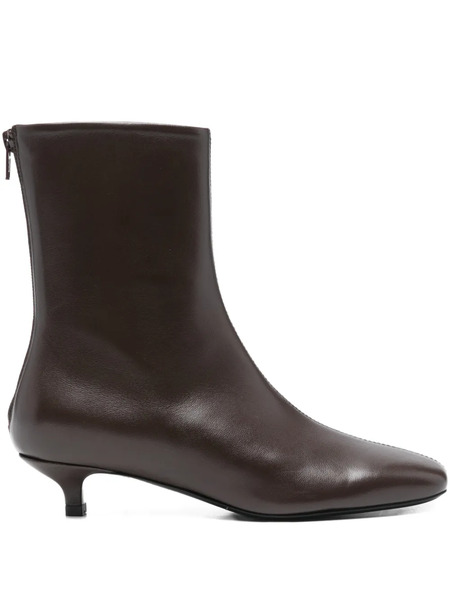  Toteme 35mm Nappa Ankle Boots - Brown 