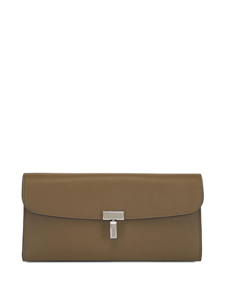  Toteme Pebble Grain Wallet - Brown 