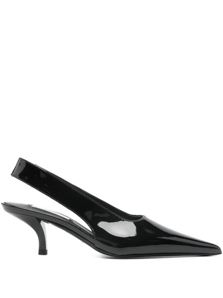  Toteme Pointed Slingback Pumps - Black 
