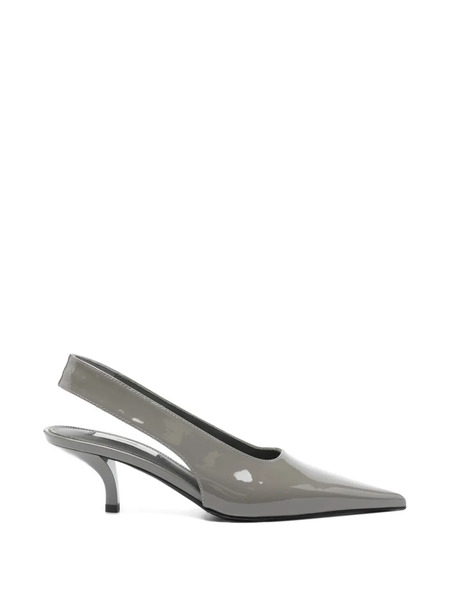  Toteme Pointed-toe Slingback Pumps - Grey 