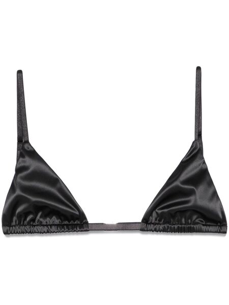 Toteme Satin Bralette - Black 