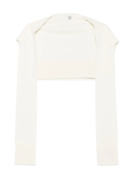  Toteme Sleeve Scarf - White 