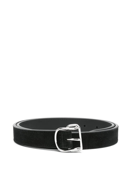  Toteme Suede Belt - Black 