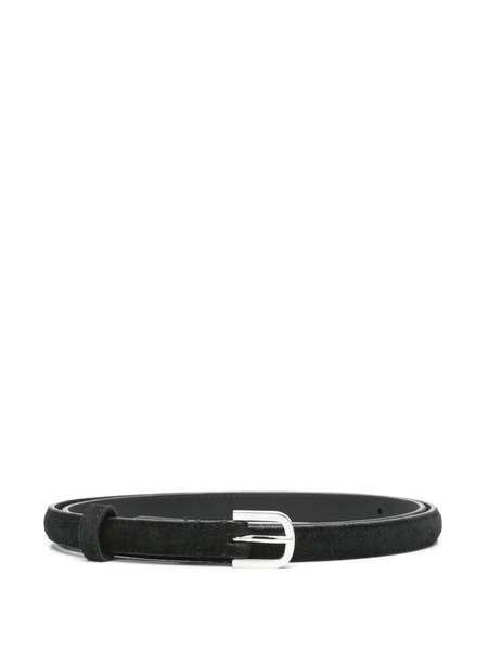  Toteme Suede Belt - Black 