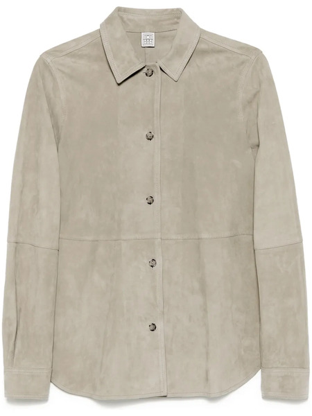  Toteme Suede Shirt - Neutrals 