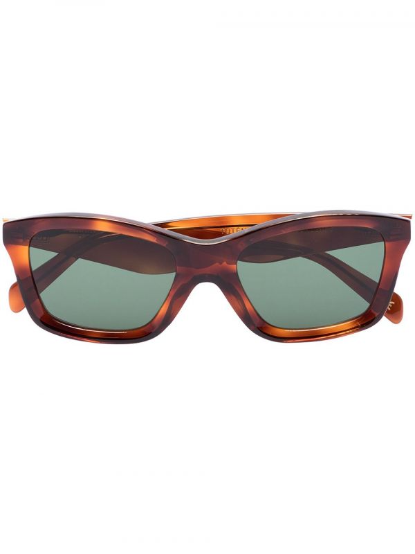  Toteme The Classics Square-frame Sunglasses - Brown 