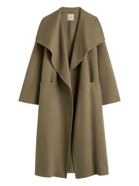  Toteme Wide-lapel Pocket Coat - Brown 
