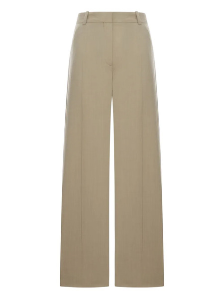  Toteme Zip-fly Palazzo Pants - Neutrals 