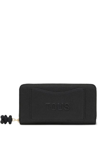  Tous Back To Basics Zip Wallet - Black 