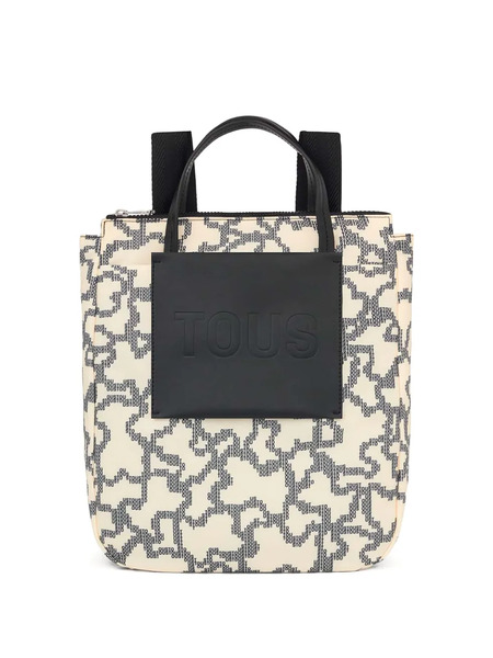  Tous Kaos Logo-embossed Backpack - Neutrals 