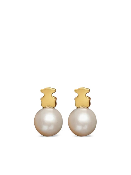  Tous Logo-bear Earrings - Gold 