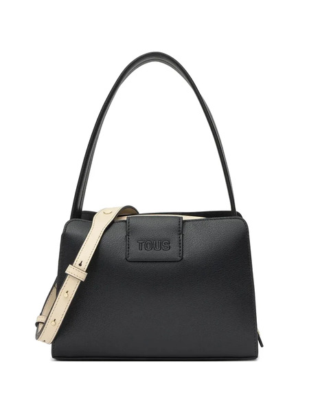  Tous Logo-embossed Shoulder Bag - Black 