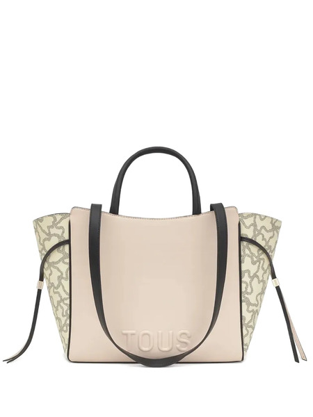  Tous Medium City Bear-pattern Tote Bag - Neutrals 