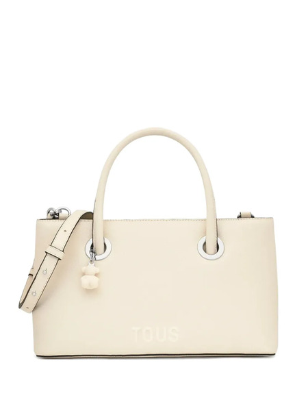  Tous Medium Poppy Bear-charm Top-handle Bag - Neutrals 