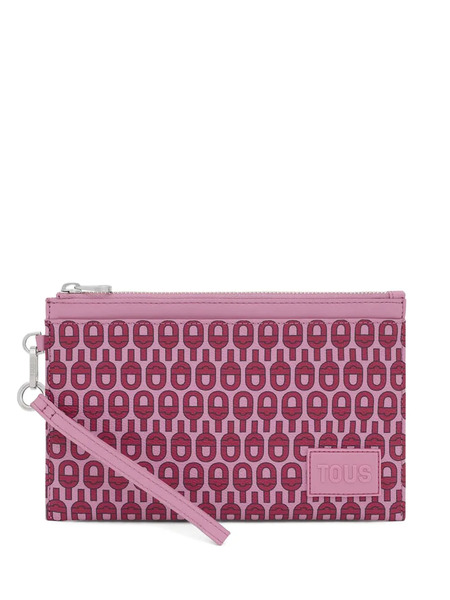  Tous Patterned Wristlet Wallet - Pink 