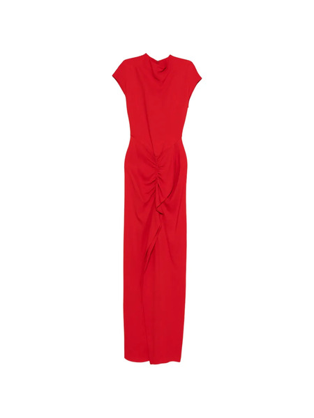  Tove Beth Draped Maxi Dress - Red 