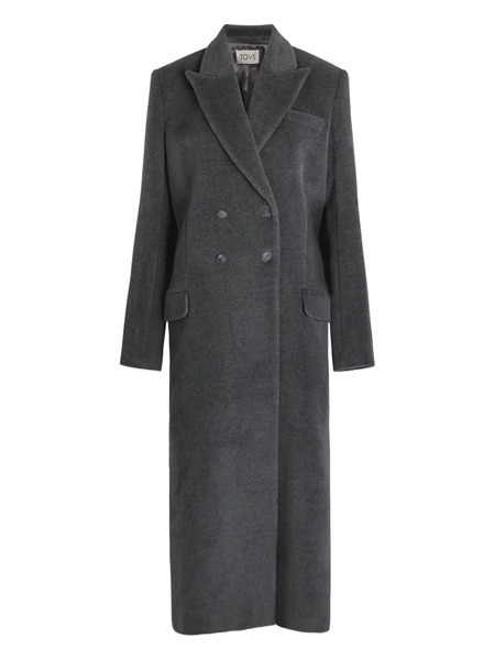 Tove Gilda Double-breasted Coat - Grey 