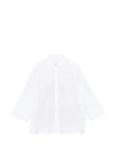  Trame Auree Button Front Shirt - White 