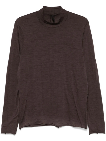  Transit Fine-knit T-shirt - Brown 