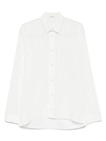  Transit Pinstriped Shirt - White 