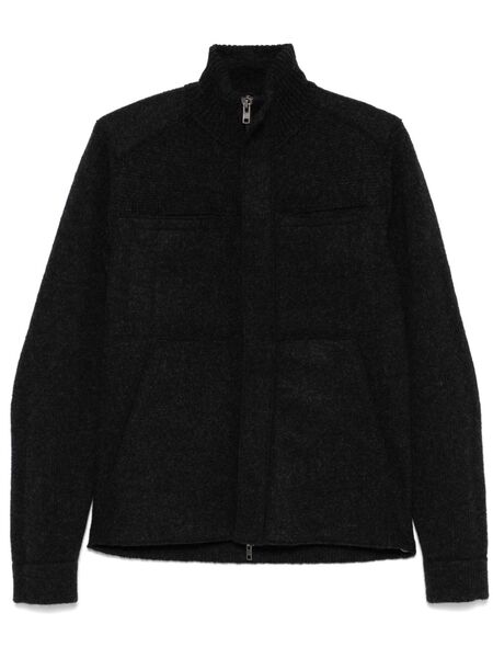  Transit Virgin Wool Zip-up Jacket - Grey 