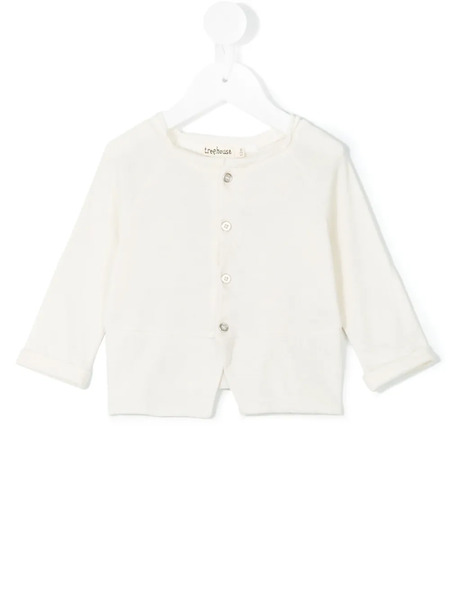  Tree House Round Neck Jacket - Neutrals 