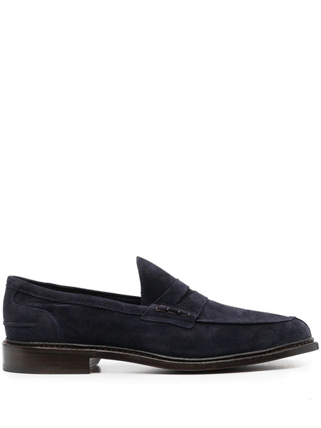  Tricker's Adam Slip-on Style Loafers - Blue 