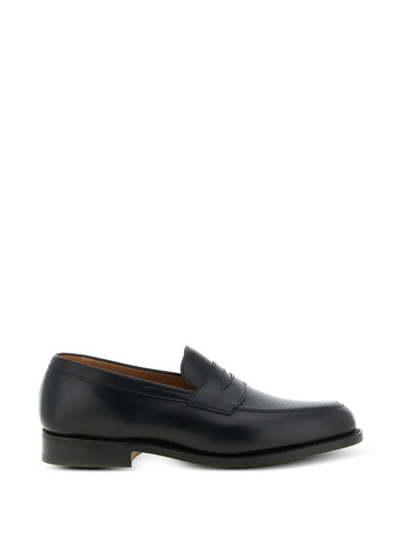  Tricker's Harvard Penny Loafers - Black 
