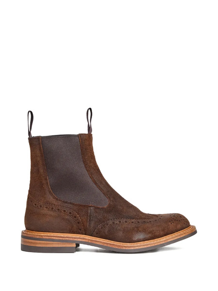 Tricker's Henry Suede Boots - Brown 