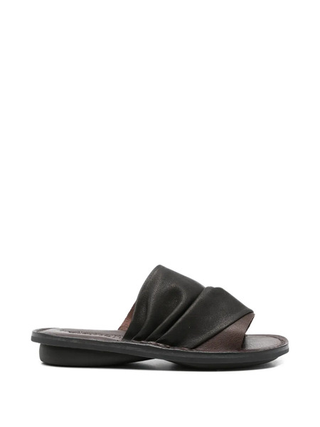  Trippen Drift Ruched Sandals - Brown 