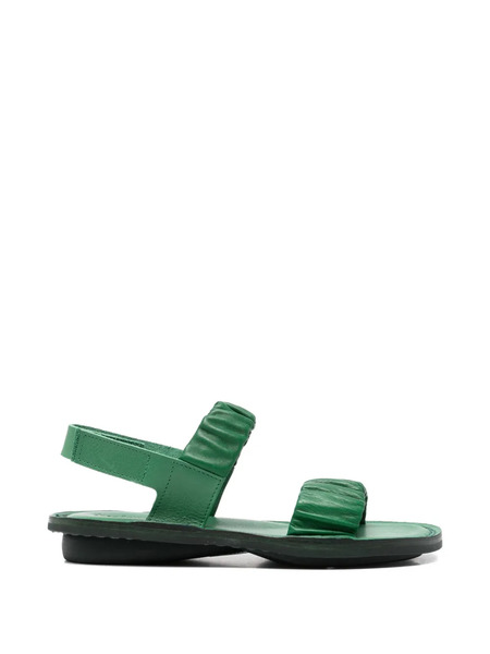  Trippen Ruffled Sandals - Green 
