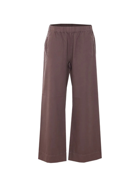  True Avenue Elasticated Trousers - Brown 