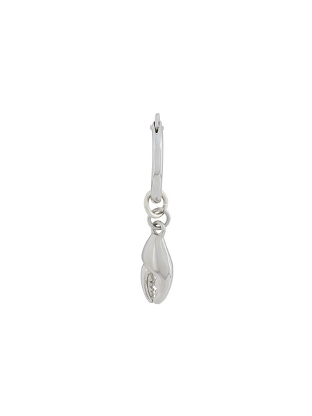  True Rocks Crab Claw Single Earring - Silver 