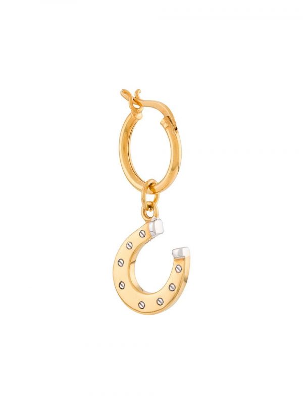  True Rocks Horseshoe Earring - Gold 