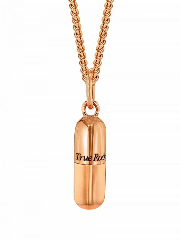  True Rocks Mini Pill Necklace - Pink 