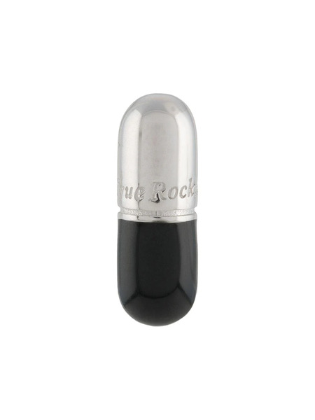  True Rocks Pill Stud Earring - Silver 