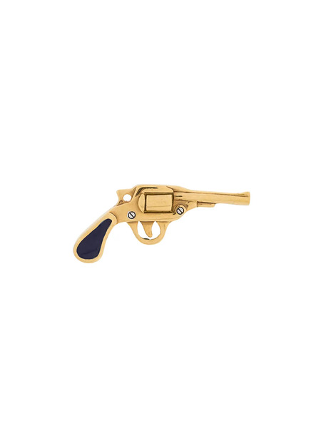  True Rocks Pistol Stud Earring - Gold 